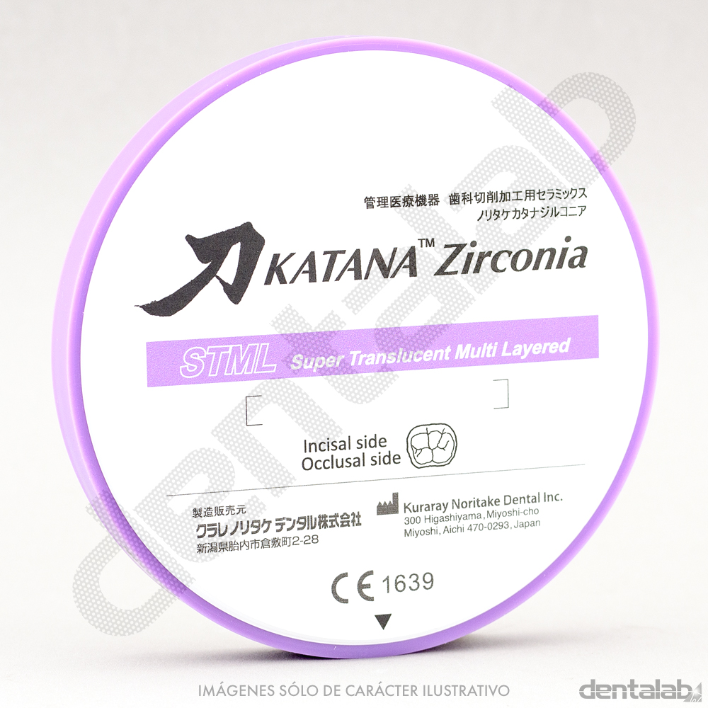 KATANA Disco STML A1 14mm Super Translucent Multicapa